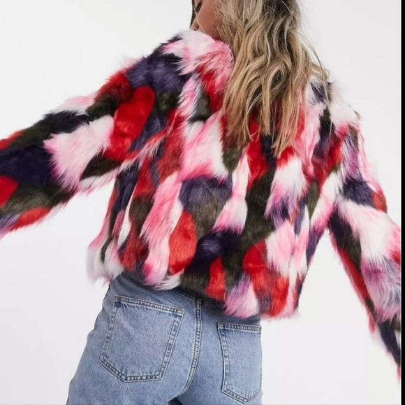 Ugg Faux Fur Crop Jacket - Picture 6 of 7